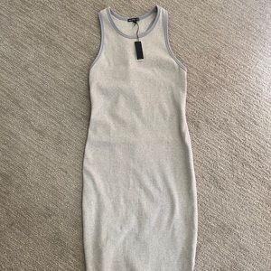 Grey James Perse mid calf length dress